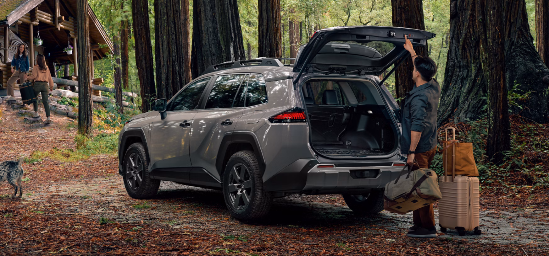 How does the RAV4 stand out for comfort and tech in Akron?