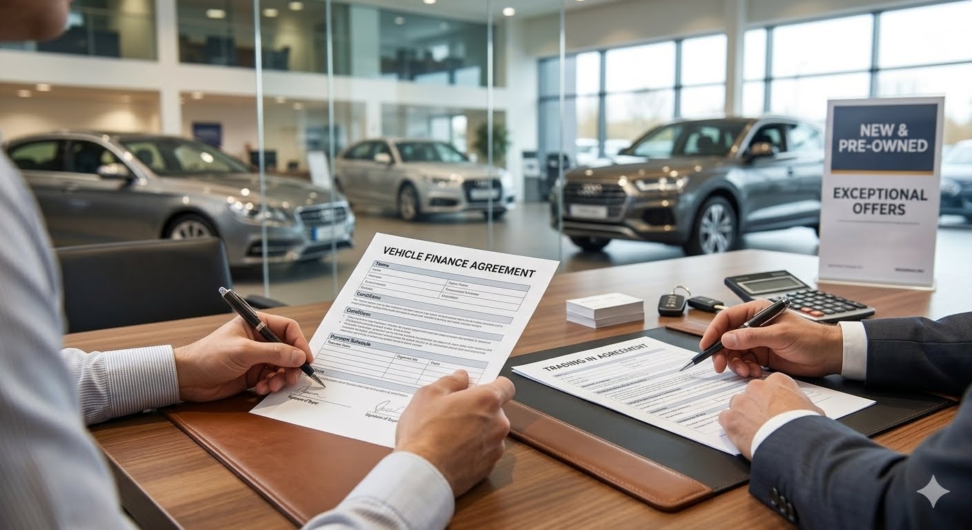 What are the finance options for used cars in Evansville?