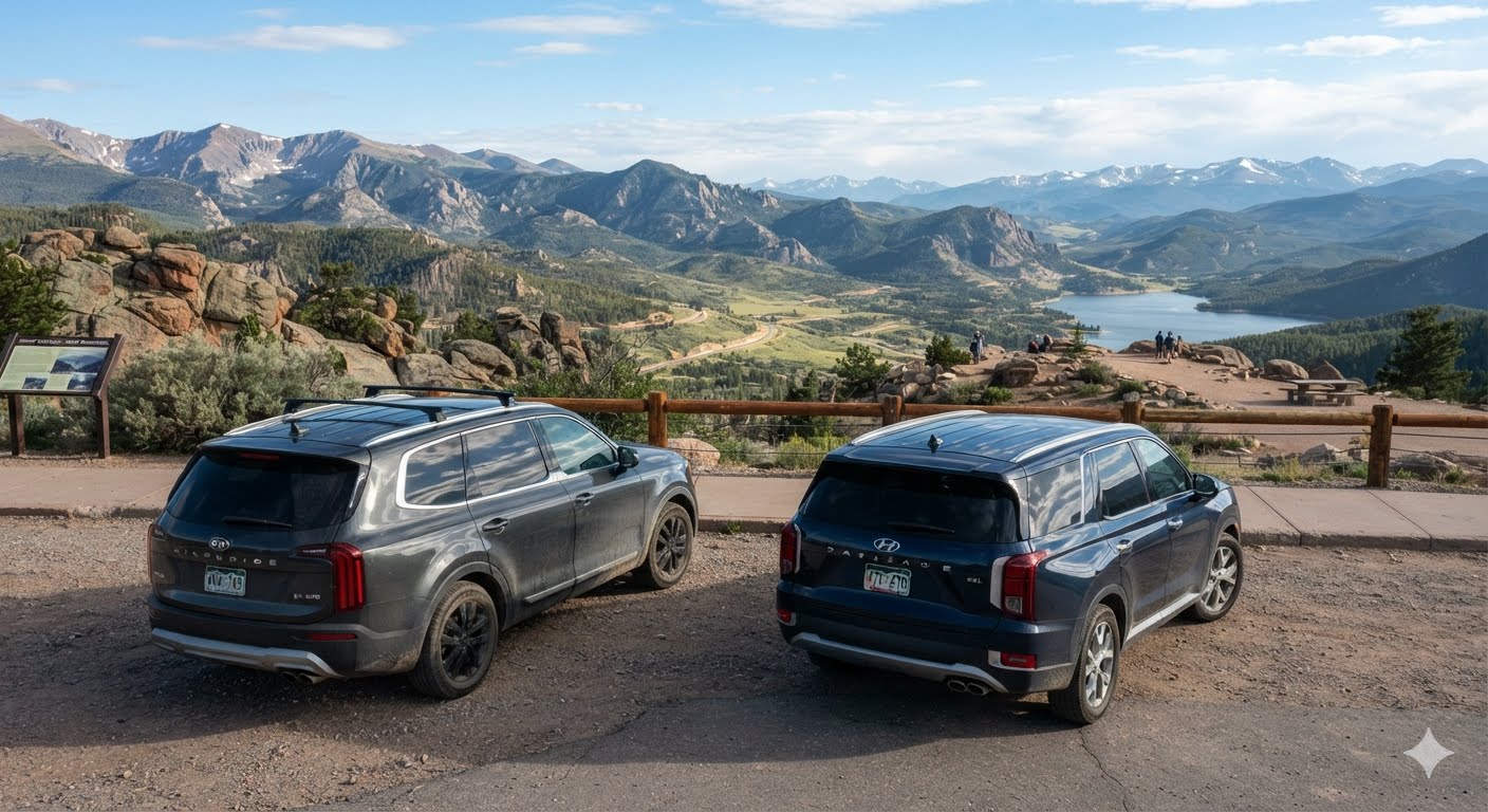 Used Telluride vs. Used Palisade: Best 3-Row Value