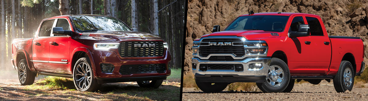 Ram 1500 vs Ram 2500 – Choosing the Right Pickup