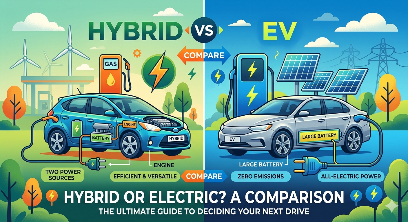 Hybrid or EV which fits your lifestyle?